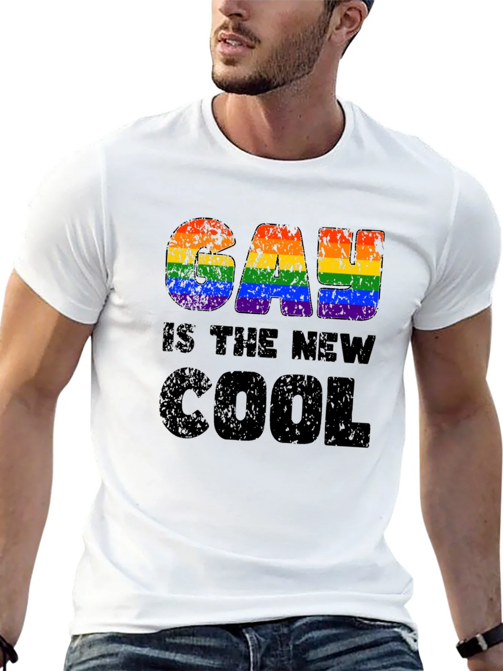 Gay Is The New Cool Graphic Tee - Pride T-Shirt product image 4