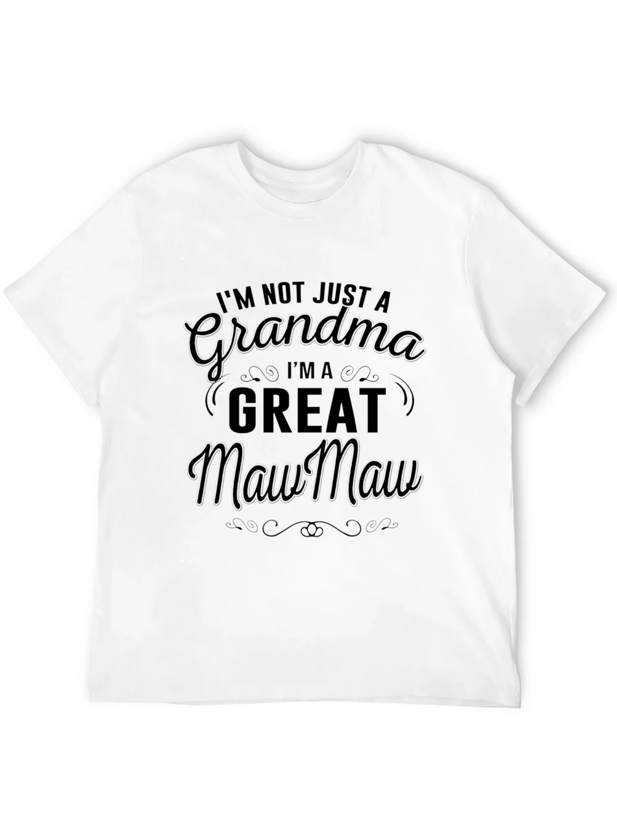 Grandma Maw Black T-Shirt product image 3
