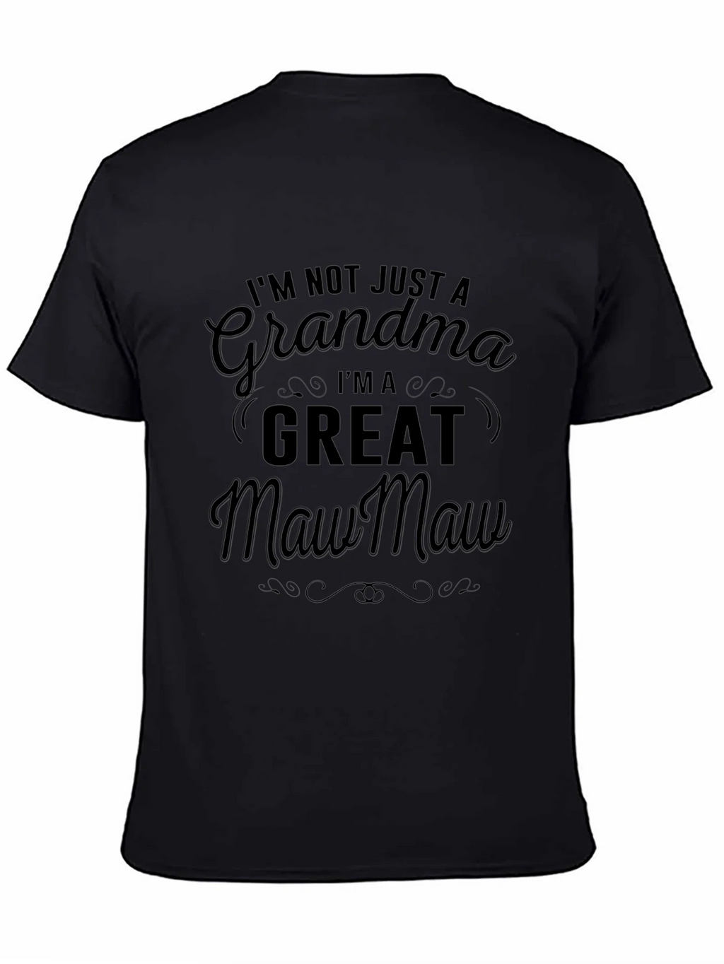 Grandma Maw Black T-Shirt product image 7