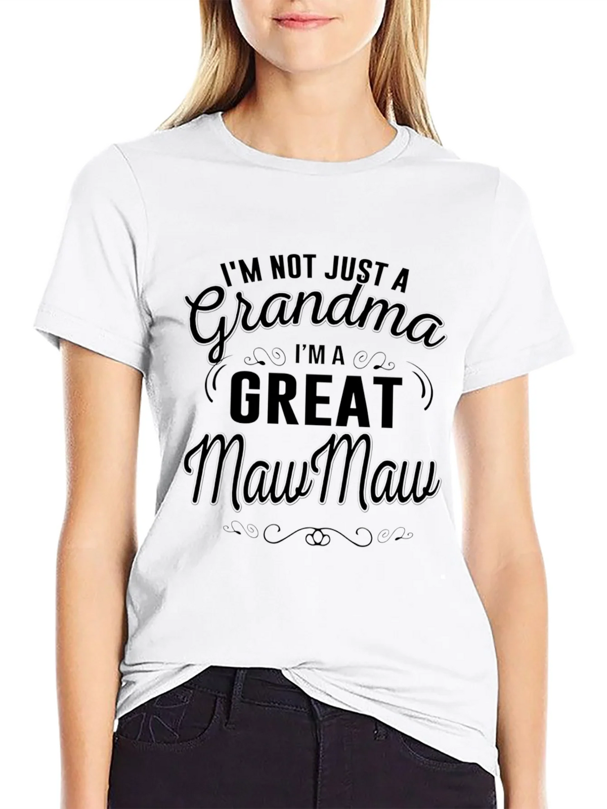 Grandma Maw Black T-Shirt product image 11