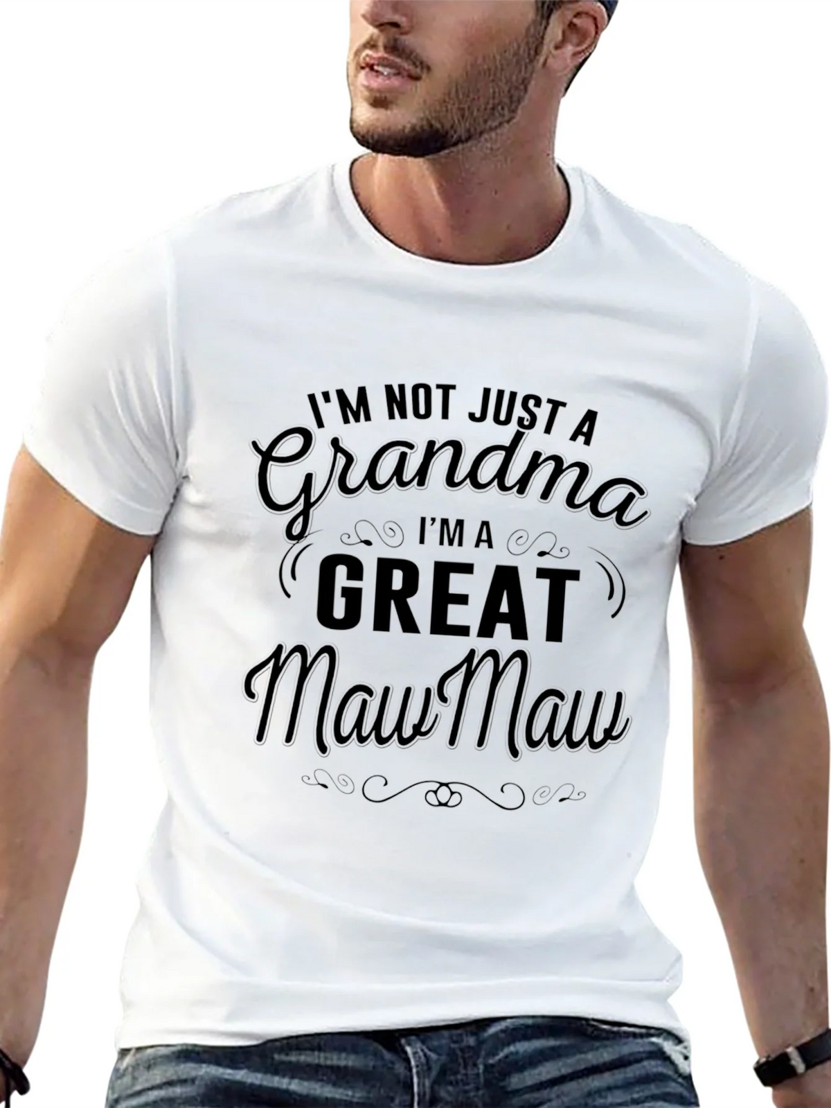 Grandma Maw Black T-Shirt product image 4