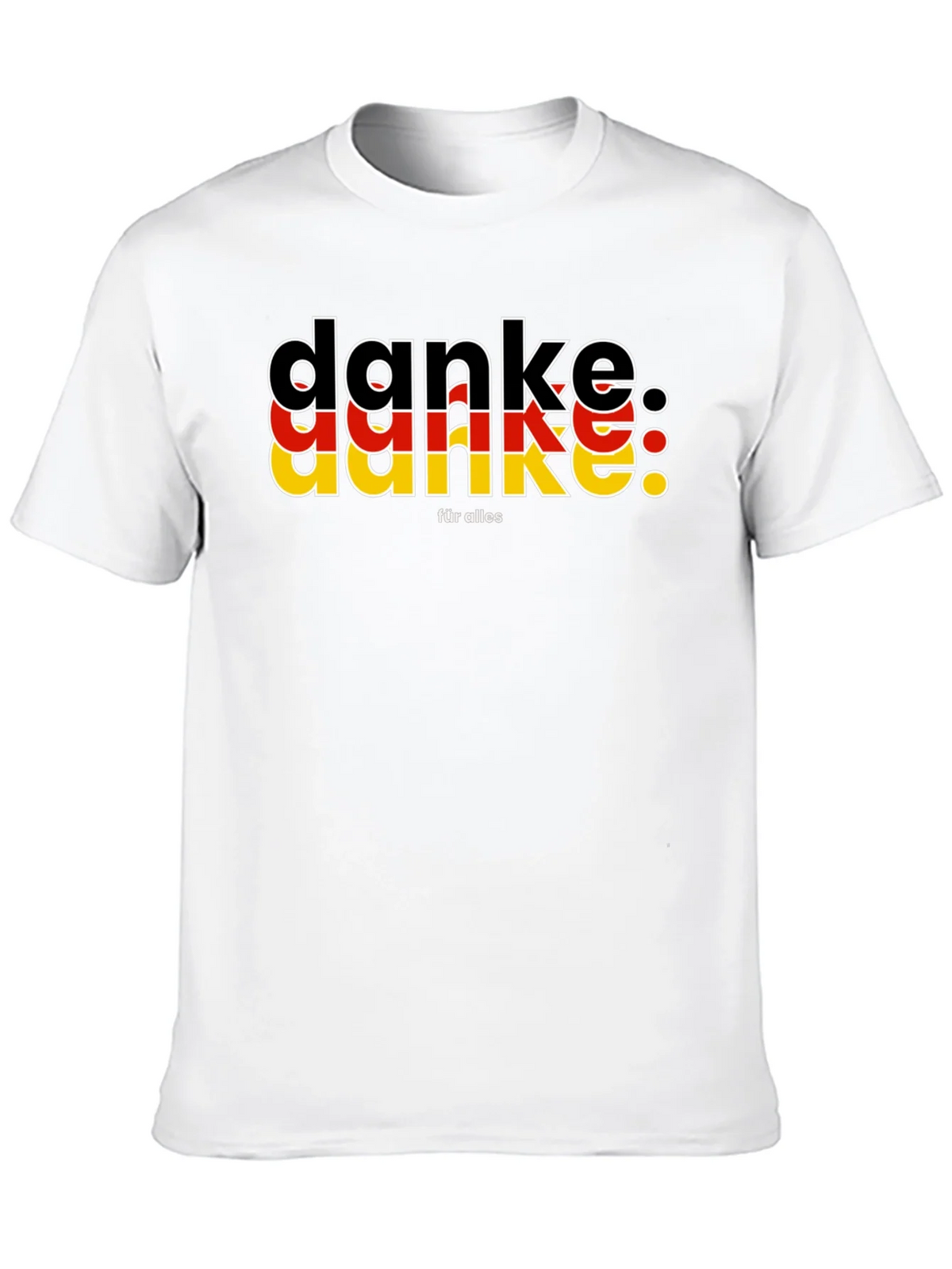 Danke T-Shirt - German Flag Colors product image 12