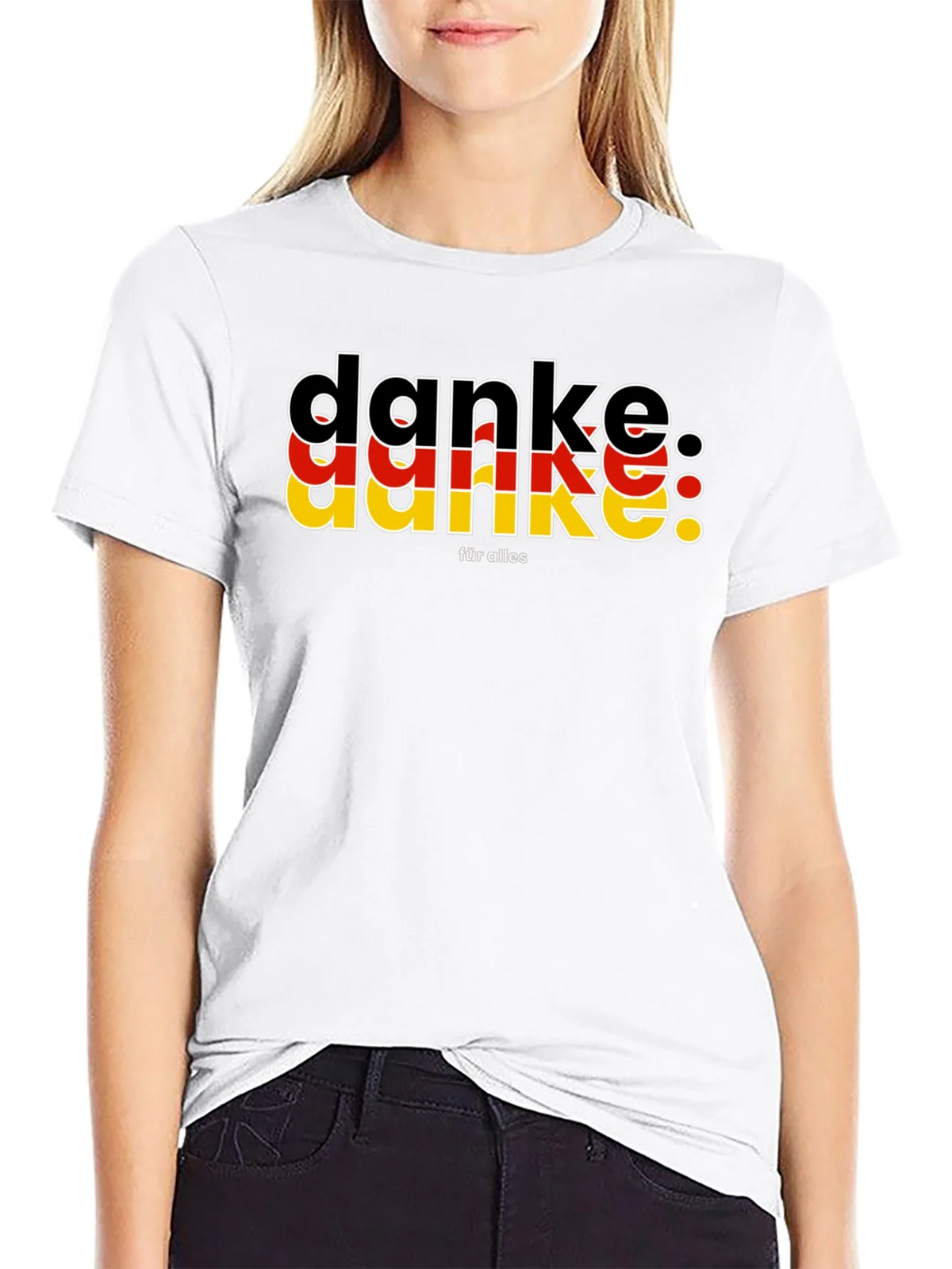 Danke T-Shirt - German Flag Colors product image 11