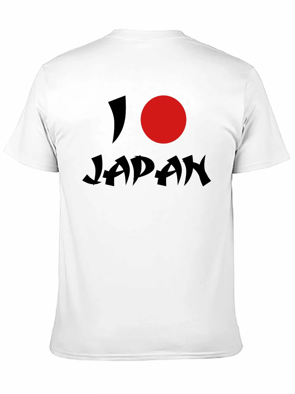 I Heart Japan Graphic Tee - Black Short Sleeve Shirt product image 2
