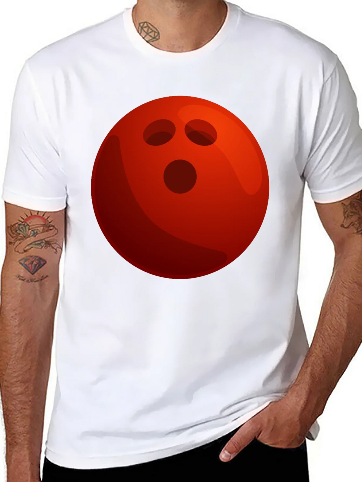 Bowling Ball Graphic T-Shirt - Strike Style product image 10