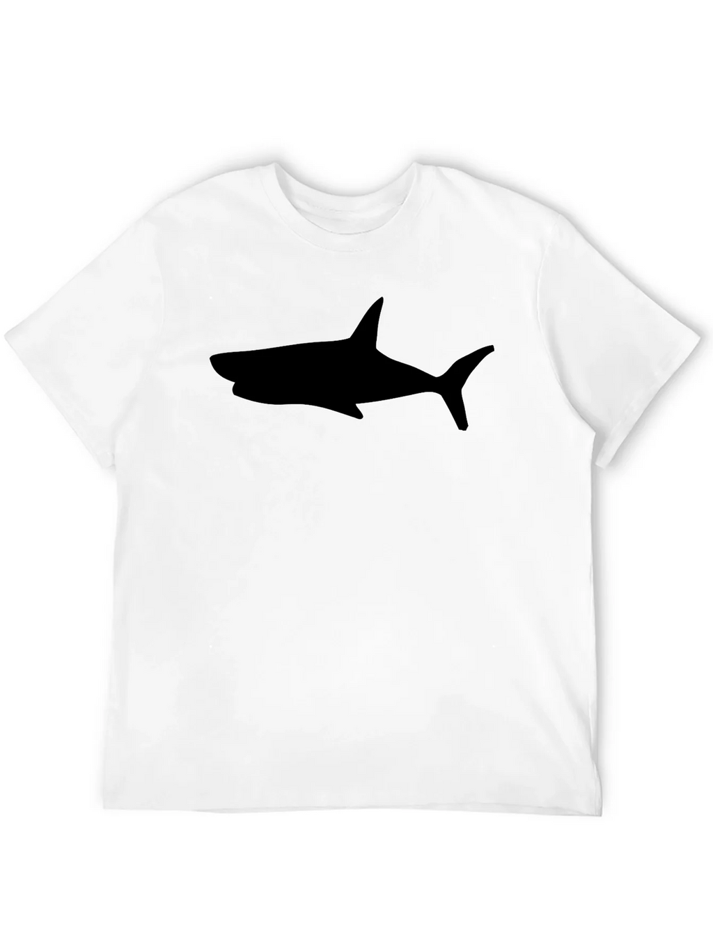 Shark Silhouette Black T-Shirt product image 3