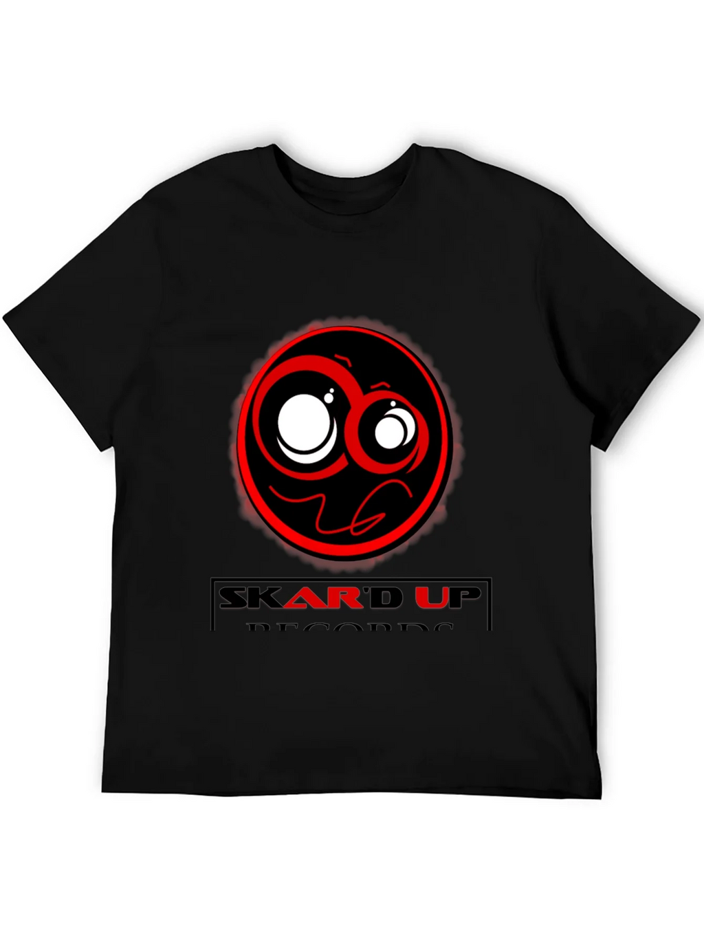 Skard Up Records Black Graphic Tee product image 8