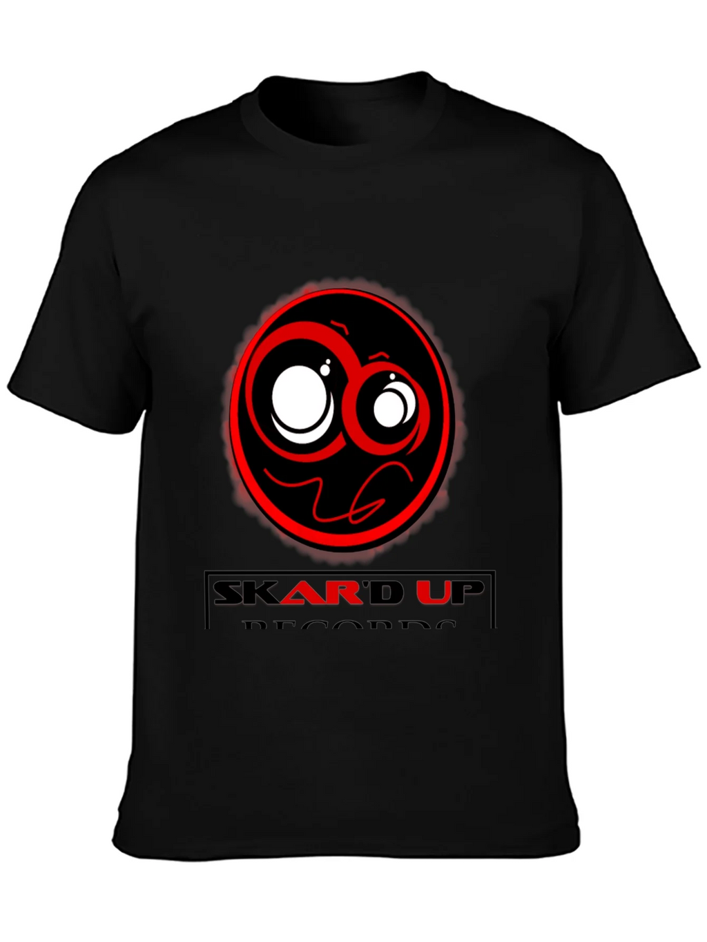 Skard Up Records Black Graphic Tee product image 6