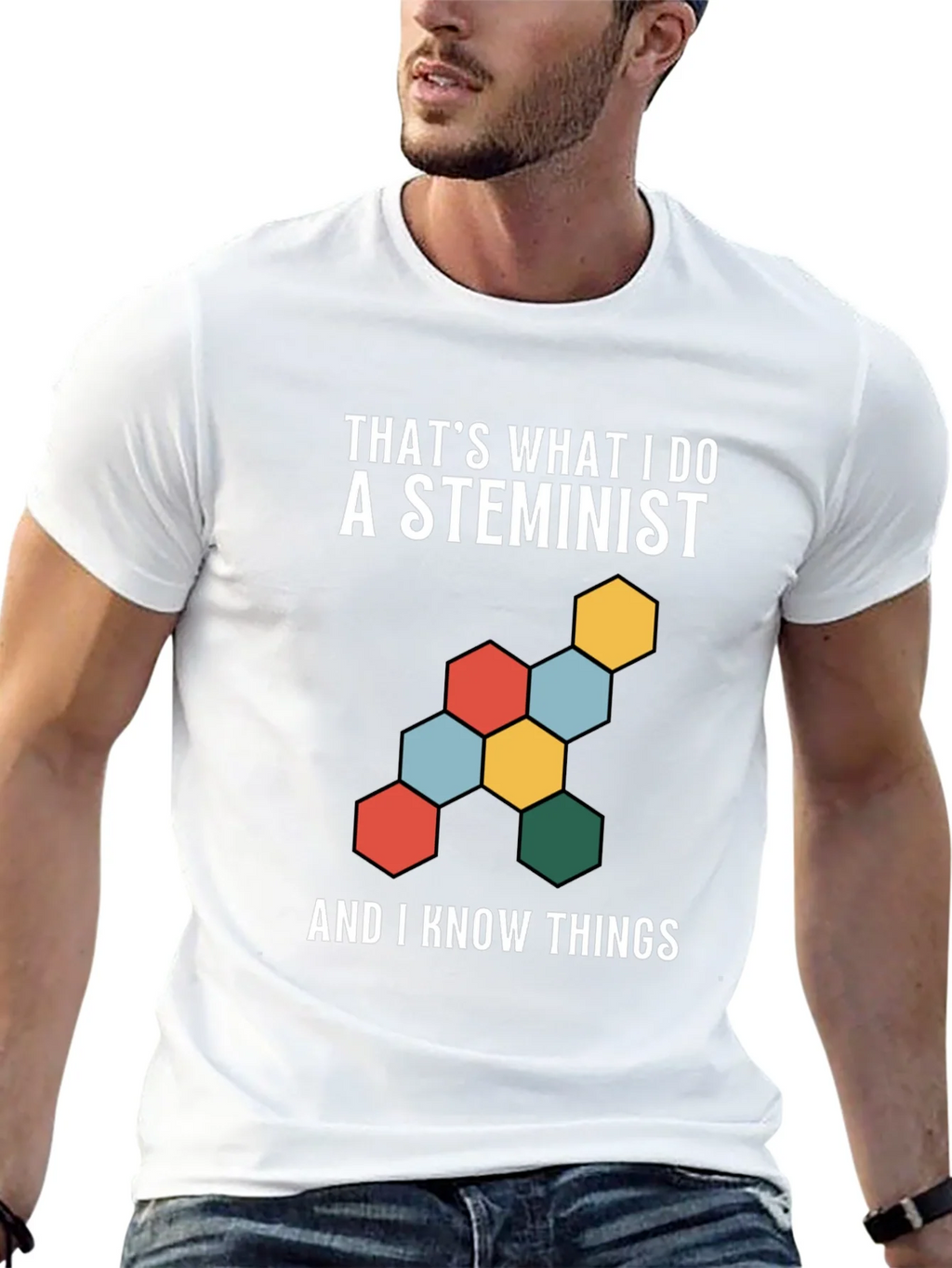 STEMinist T-Shirt - Science Humor Tee product image 4