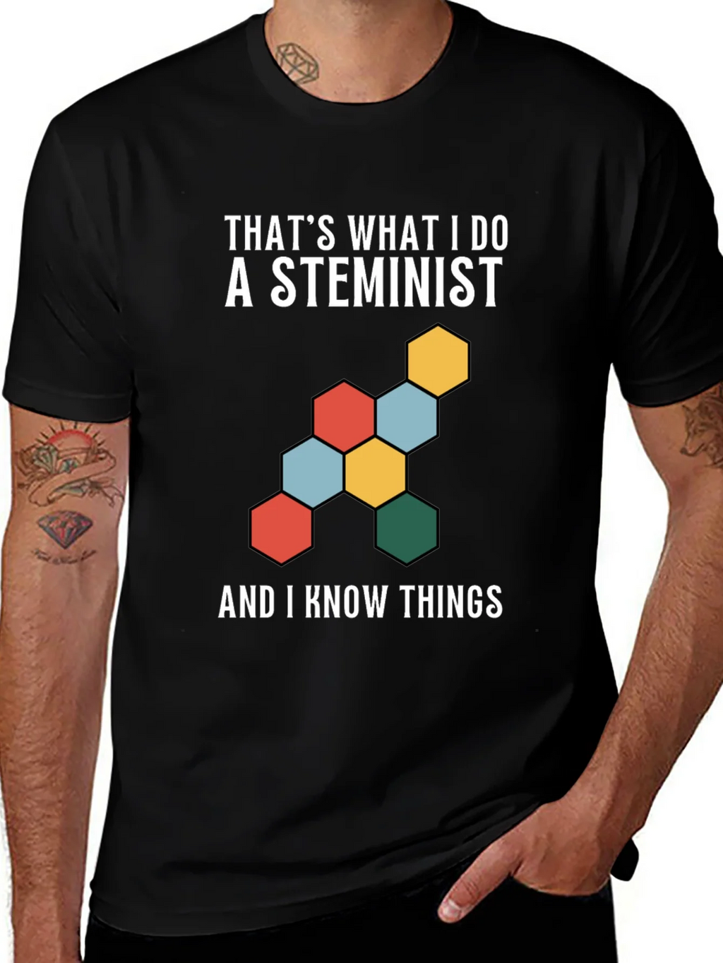 STEMinist T-Shirt - Science Humor Tee product image 1