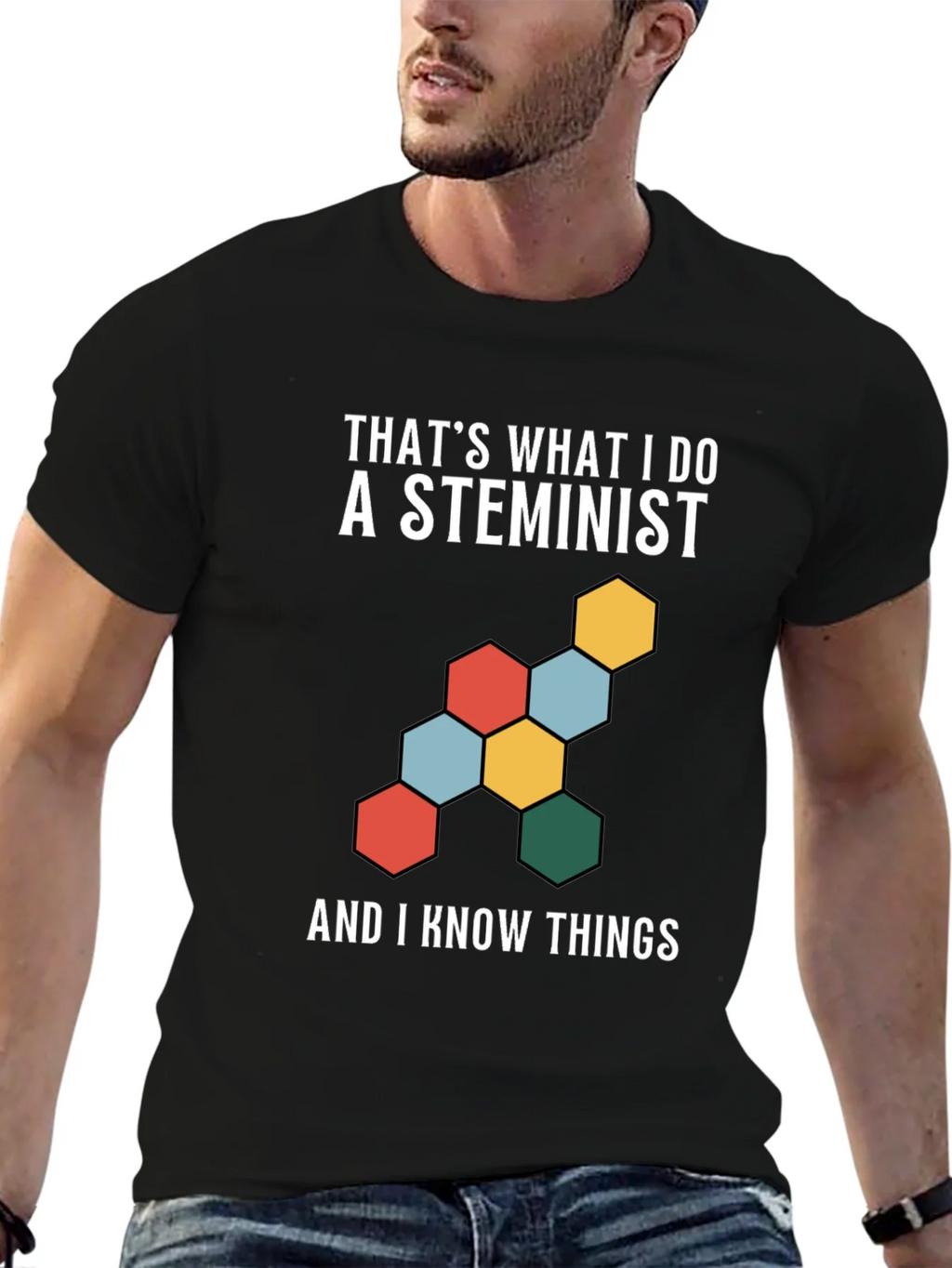 STEMinist T-Shirt - Science Humor Tee product image 9