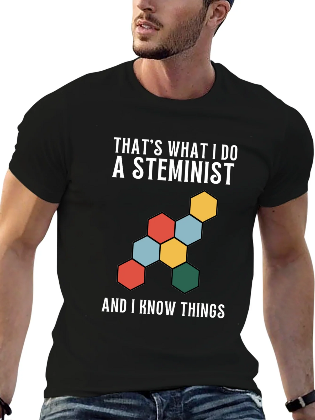 STEMinist T-Shirt - Science Humor Tee product image 9