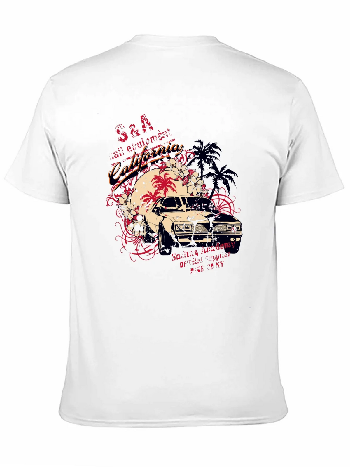 California Car Graphic Tee - Cool Retro Design product image 2