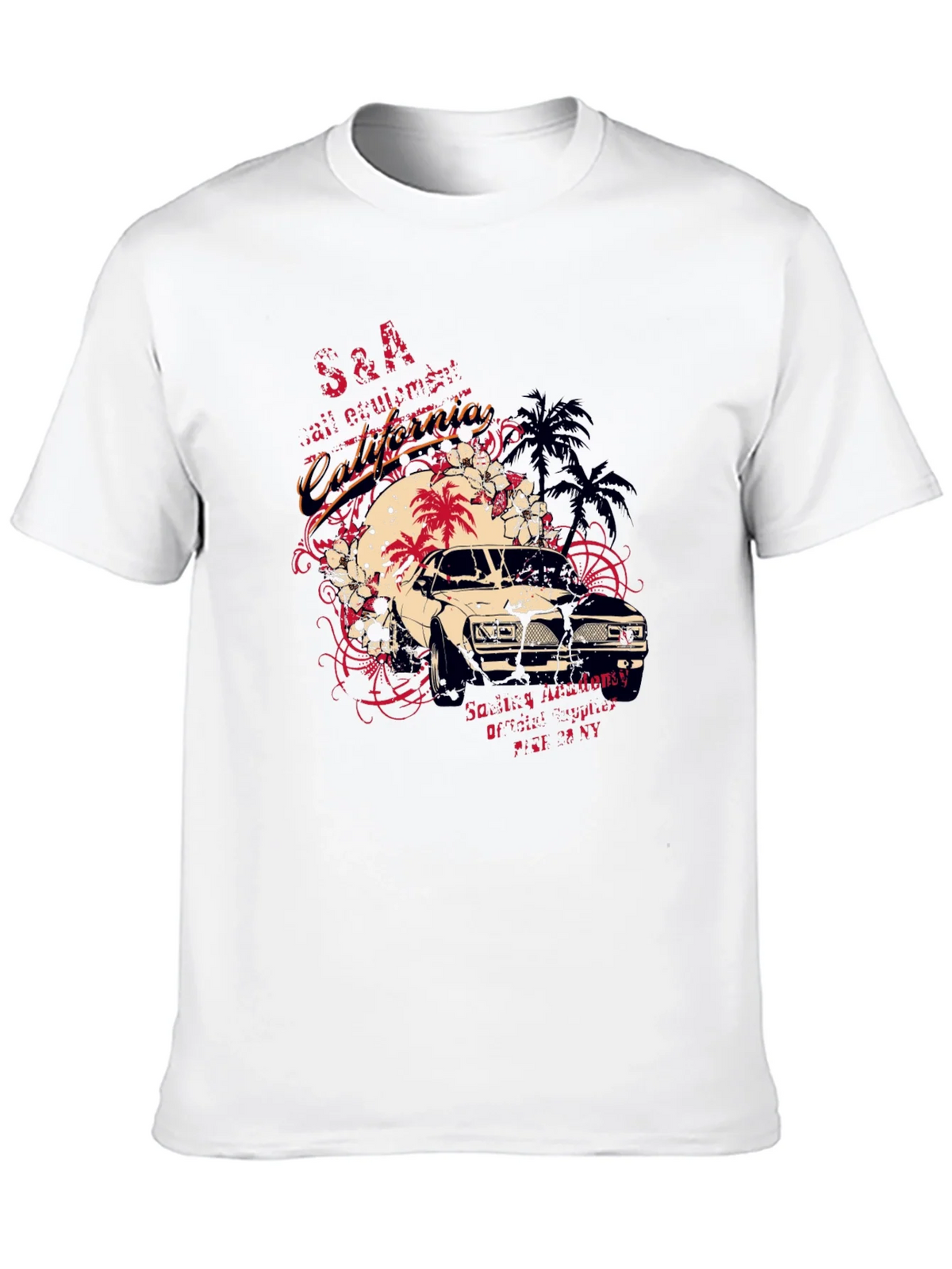California Car Graphic Tee - Cool Retro Design product image 12