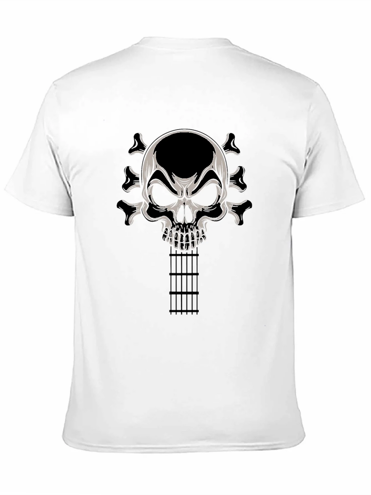 Skull Guitar T-Shirt - Rocker Tee product image 2