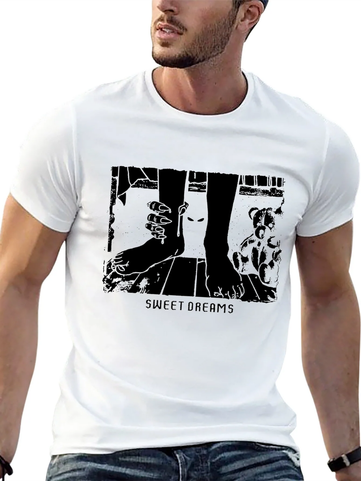 Sweet Dreams Graphic T-Shirt - Black product image 4