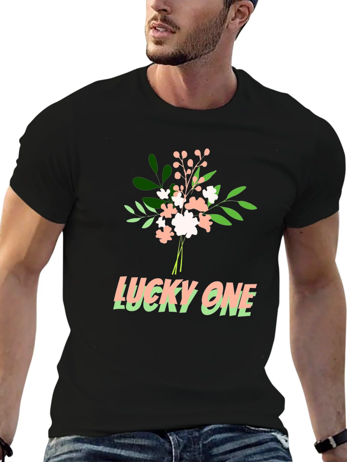 Lucky One Graphic Tee - Soft Cotton Blend product image 9