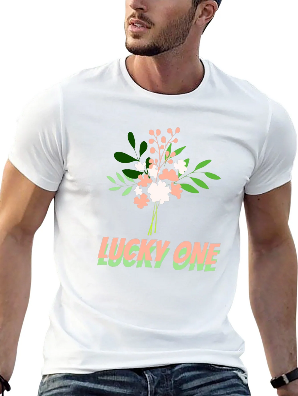 Lucky One Graphic Tee - Soft Cotton Blend product image 4