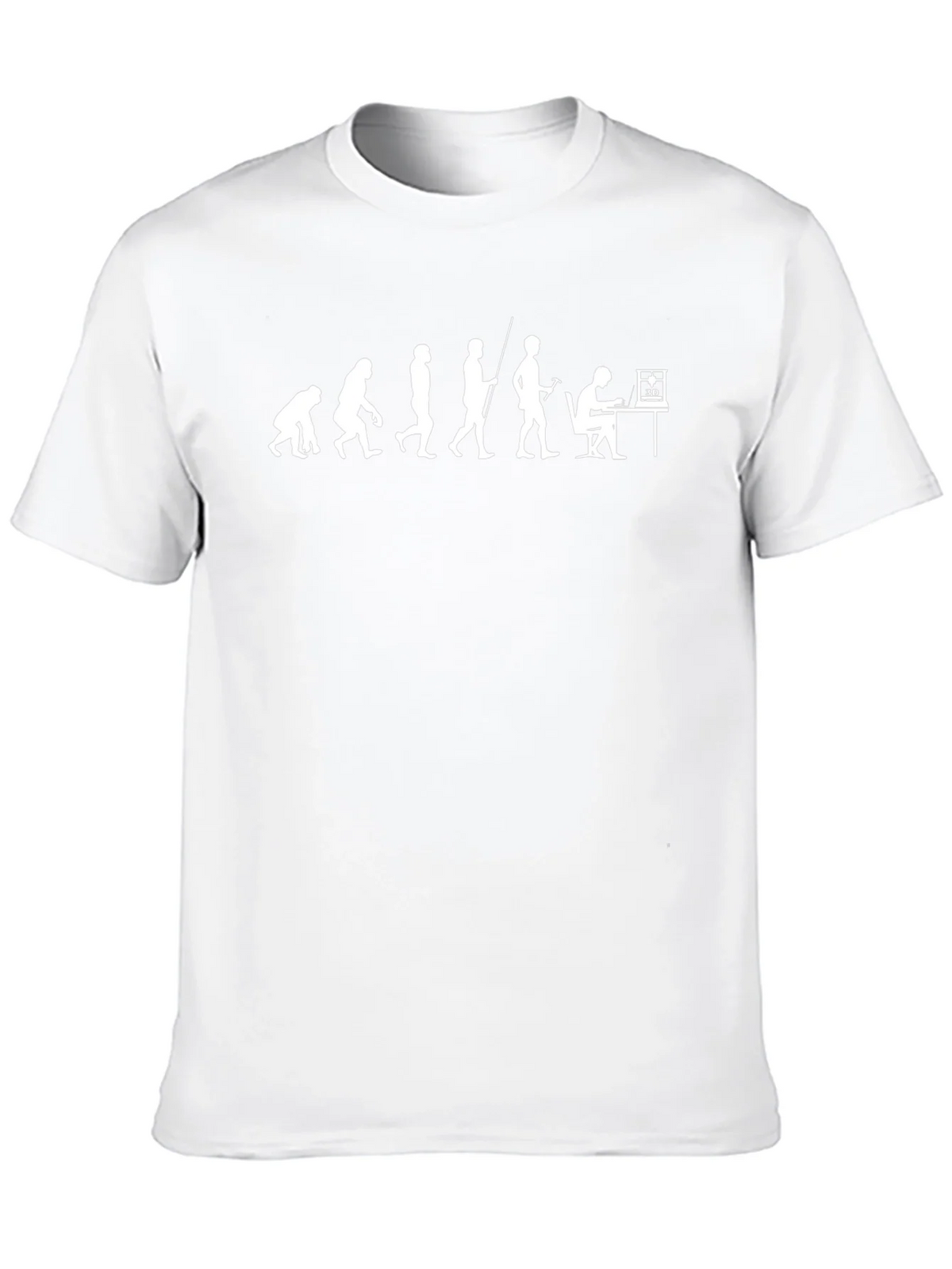Evolution of 3D Printing Black T-Shirt product image 12