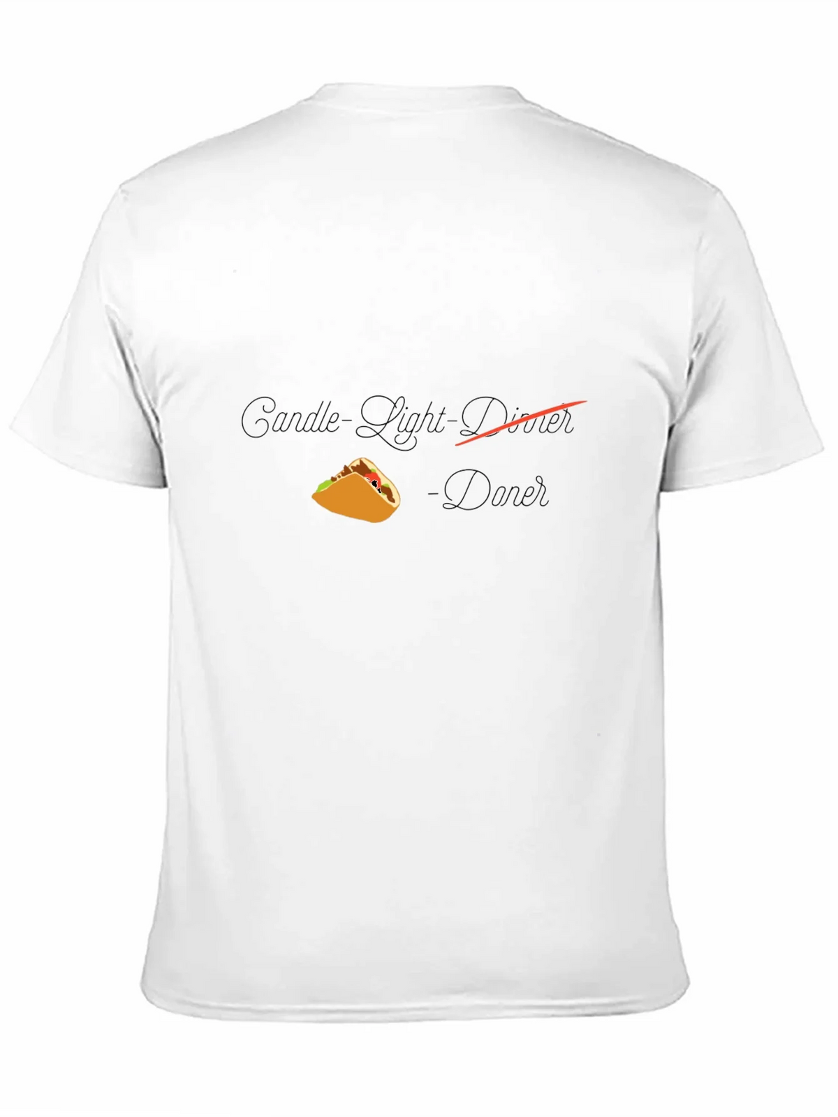 Taco Dinner T-Shirt - Candlelight Novelty Tee product image 2