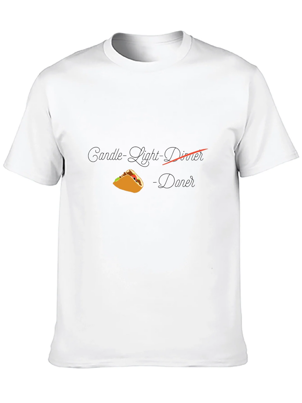 Taco Dinner T-Shirt - Candlelight Novelty Tee product image 12