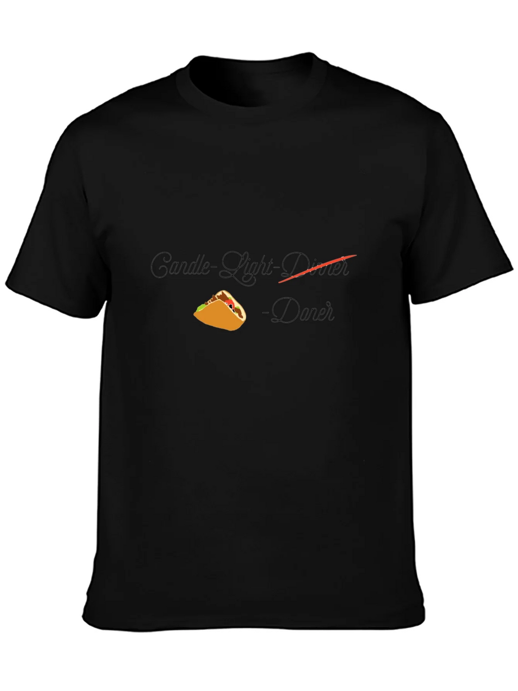 Taco Dinner T-Shirt - Candlelight Novelty Tee product image 6