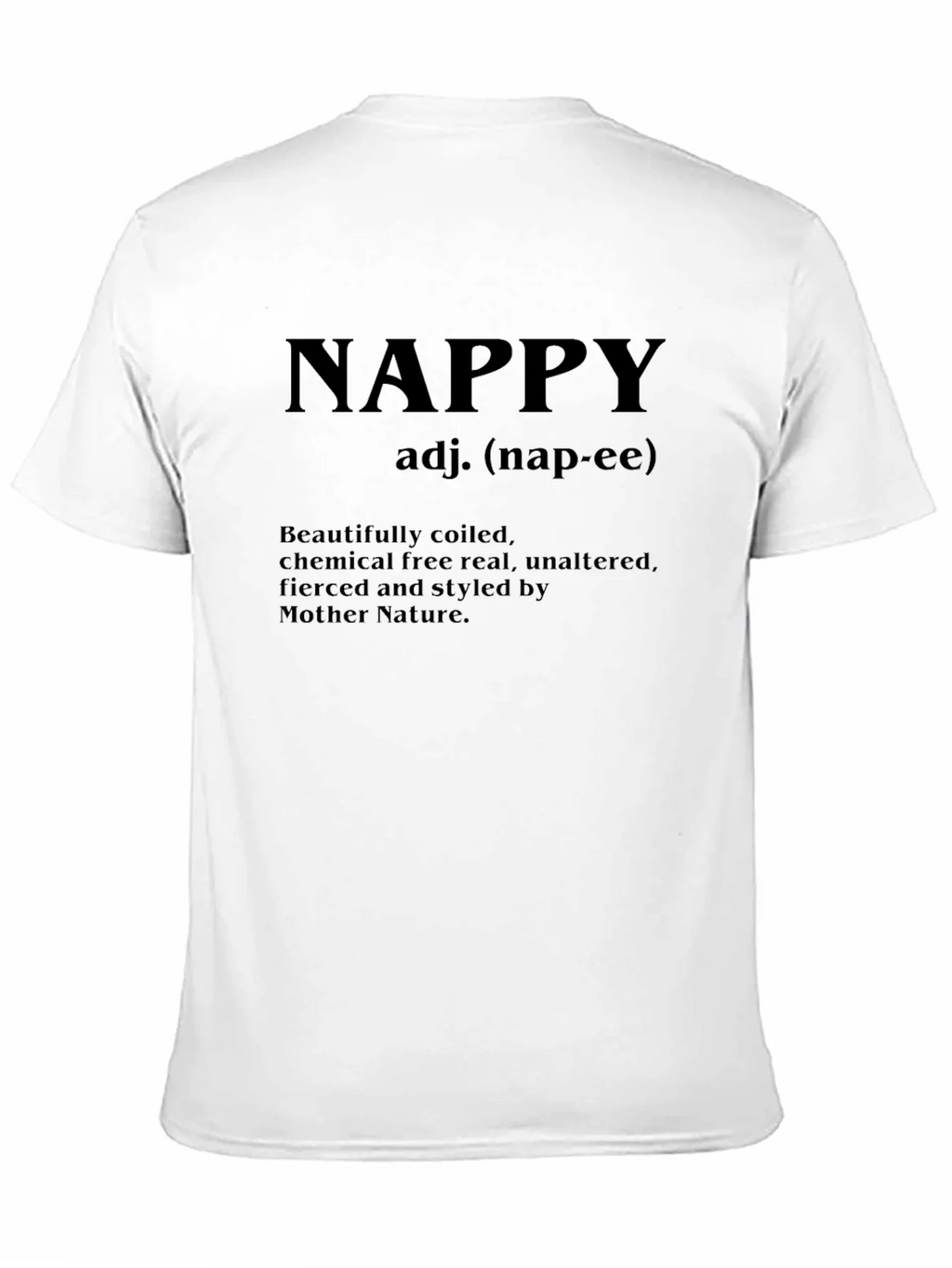 Nappy Definition Graphic T-Shirt product image 2