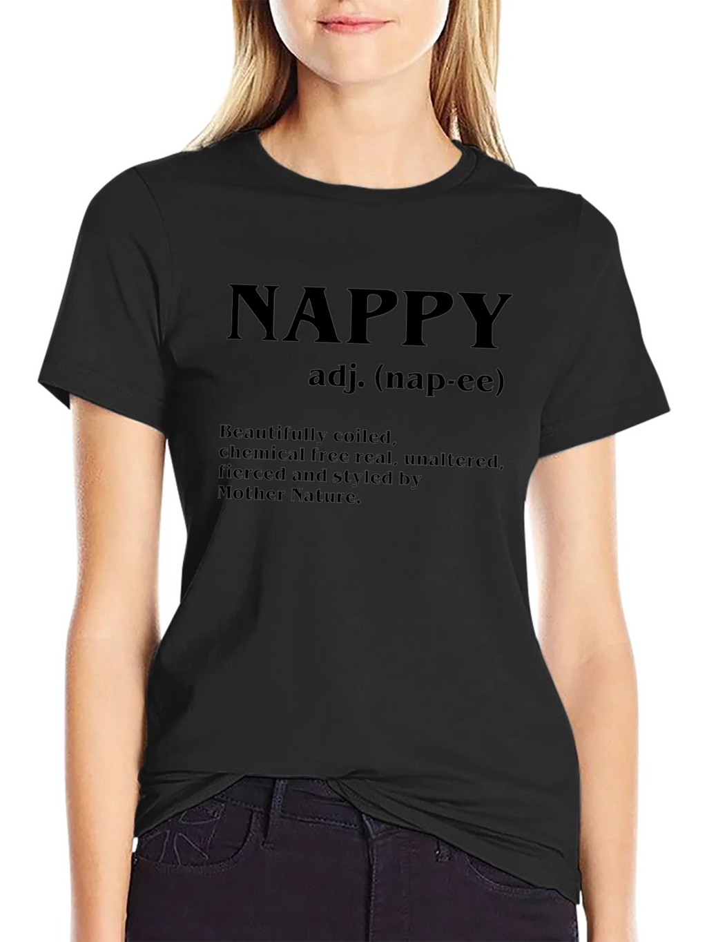 Nappy Definition Graphic T-Shirt product image 5