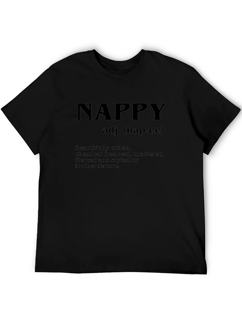 Nappy Definition Graphic T-Shirt product image 8