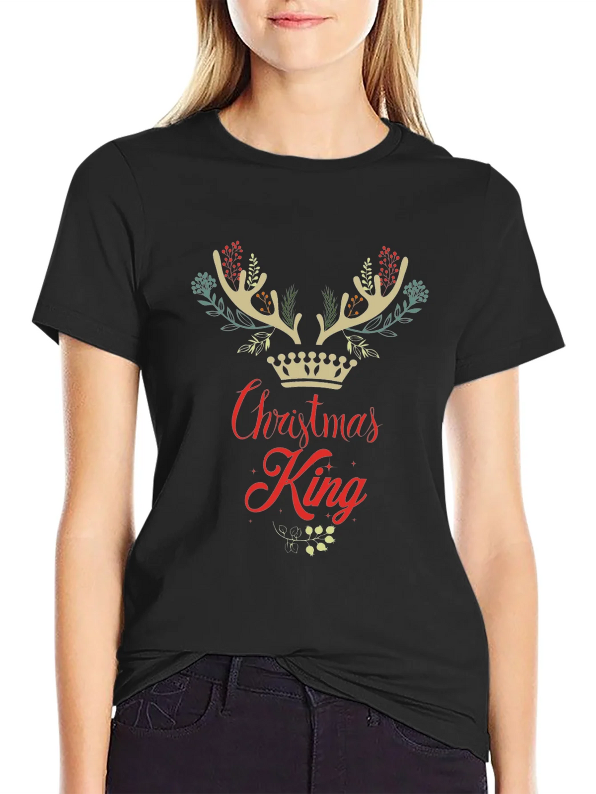 Christmas King Graphic Tee product image 5