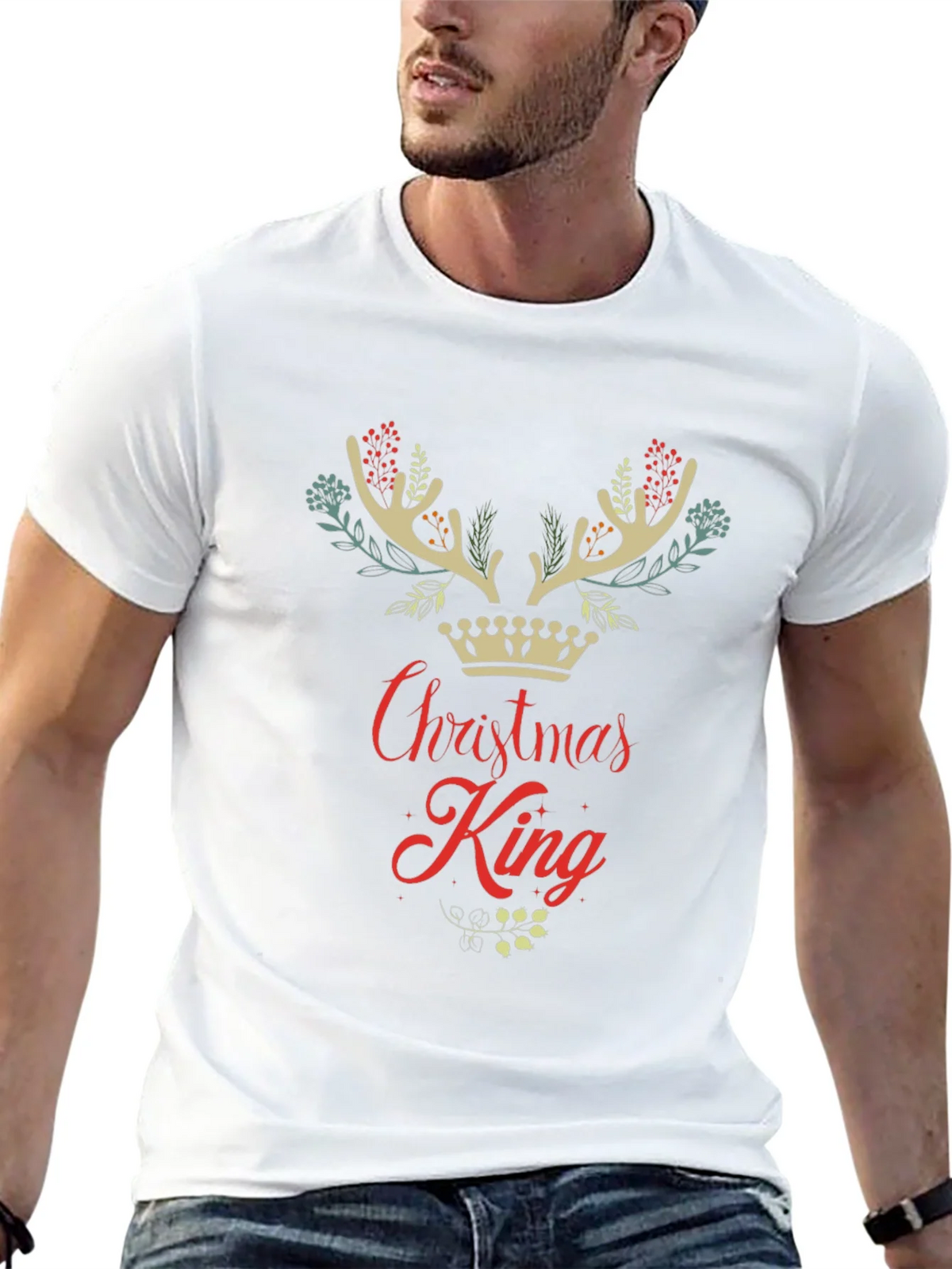 Christmas King Graphic Tee product image 4