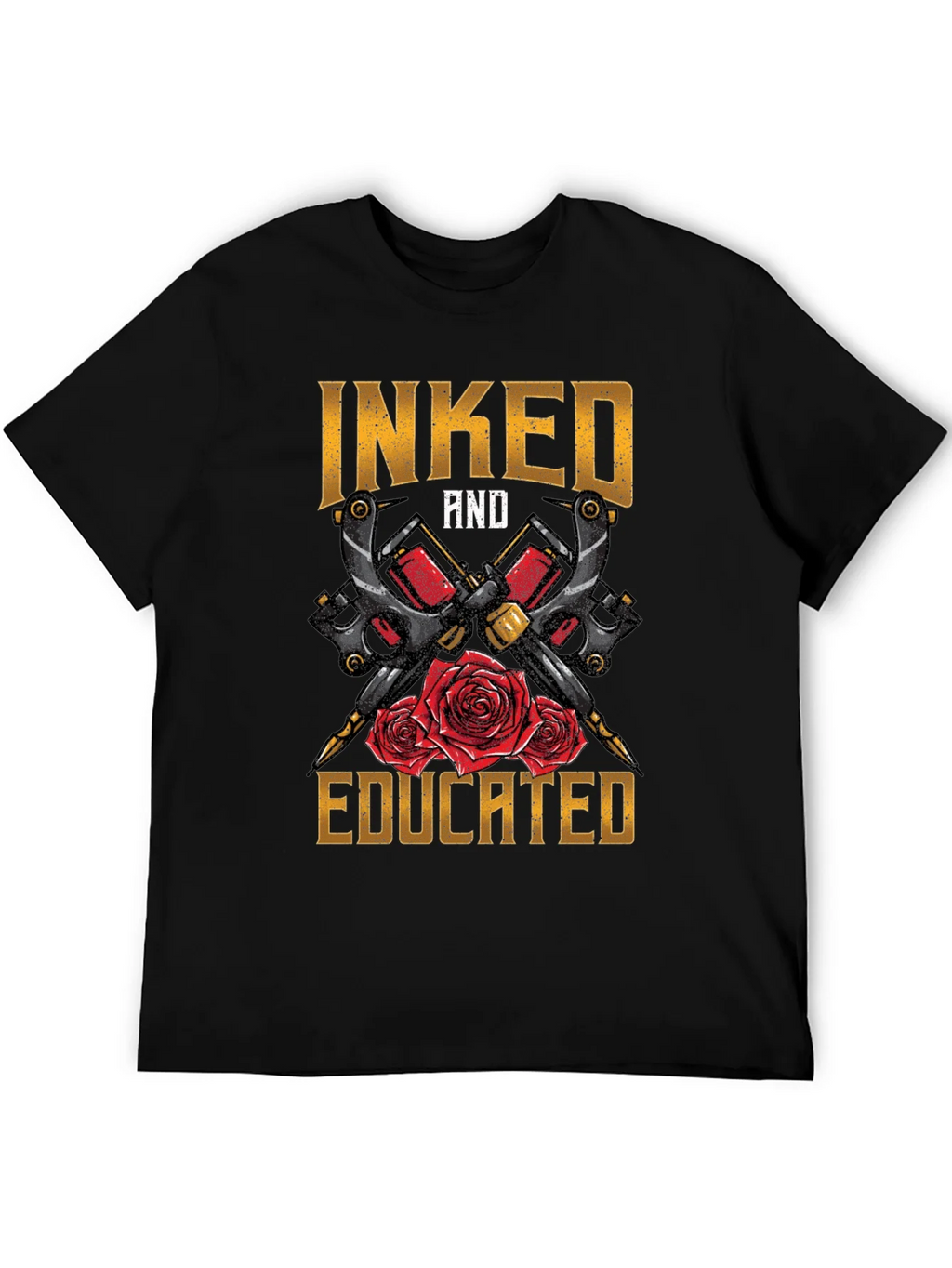Inked and Educated Tattoo Artist T-Shirt product image 8