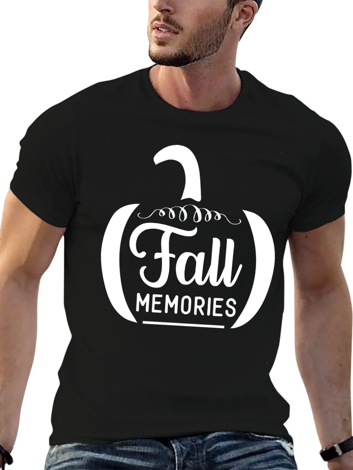 Fall Memories Pumpkin Graphic Tee product image 9