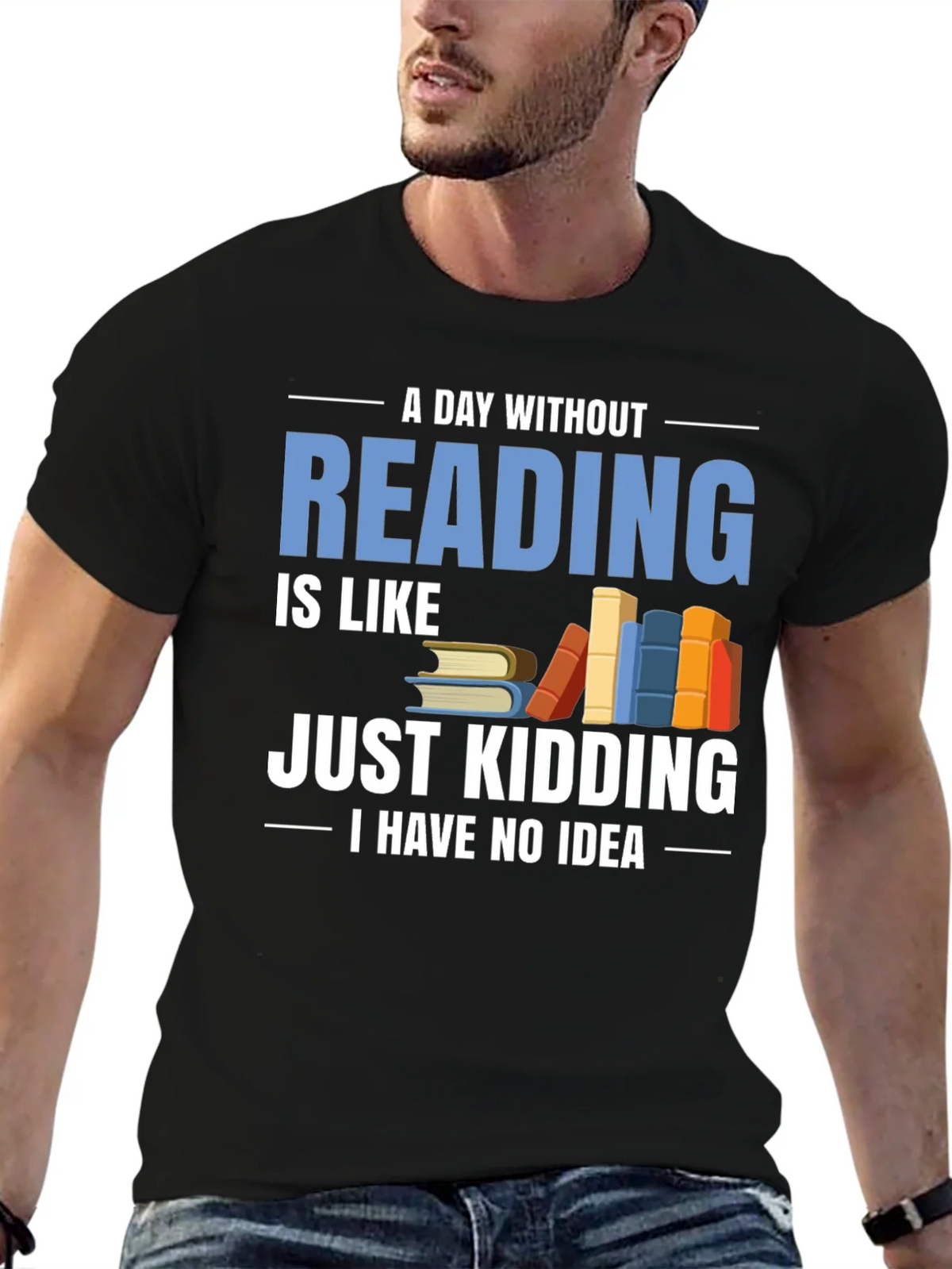 Funny Reader T-Shirt - A Day Without Reading product image 9